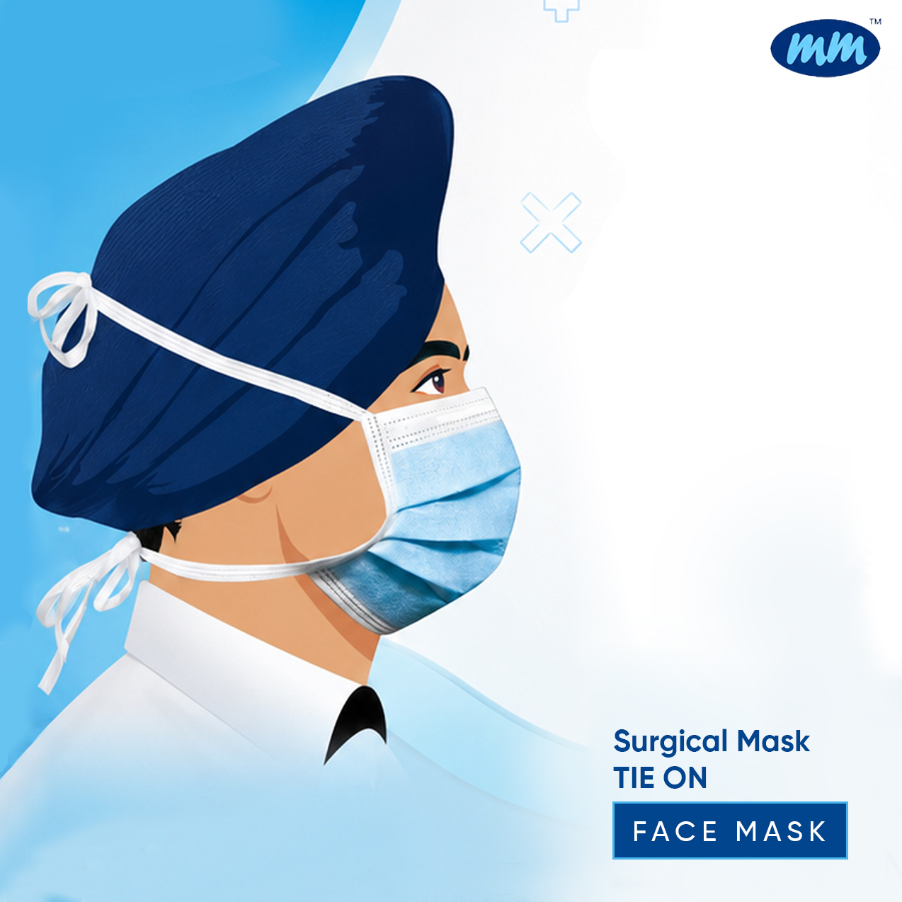 Surgical Mask Tie On