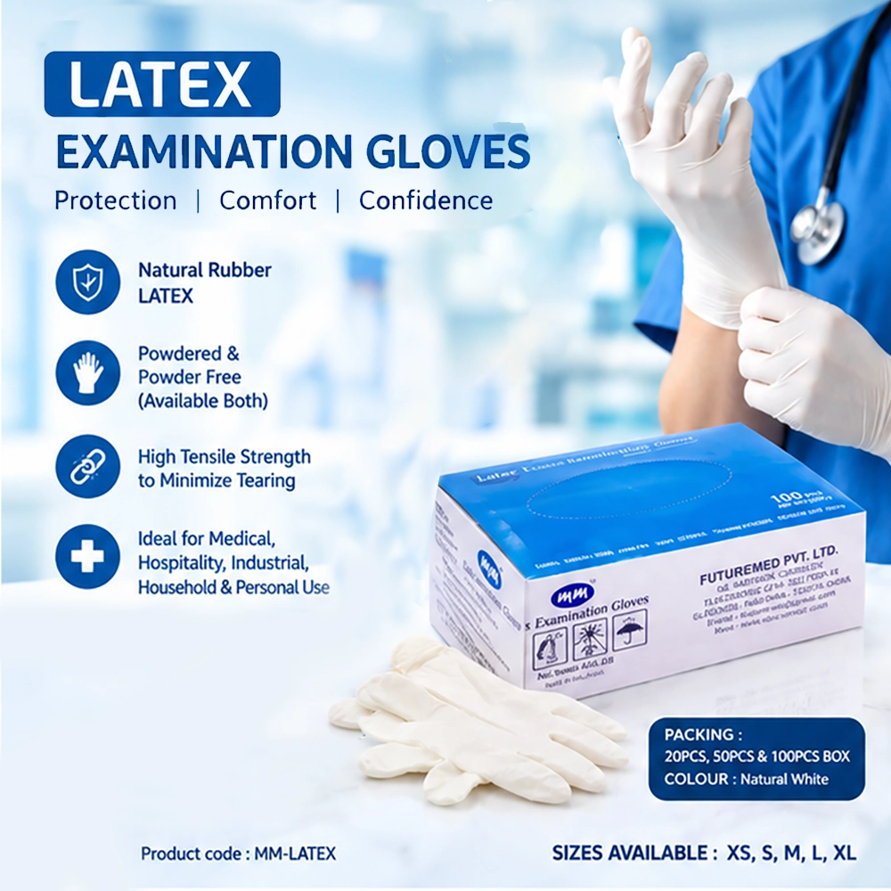Latex Examination Gloves