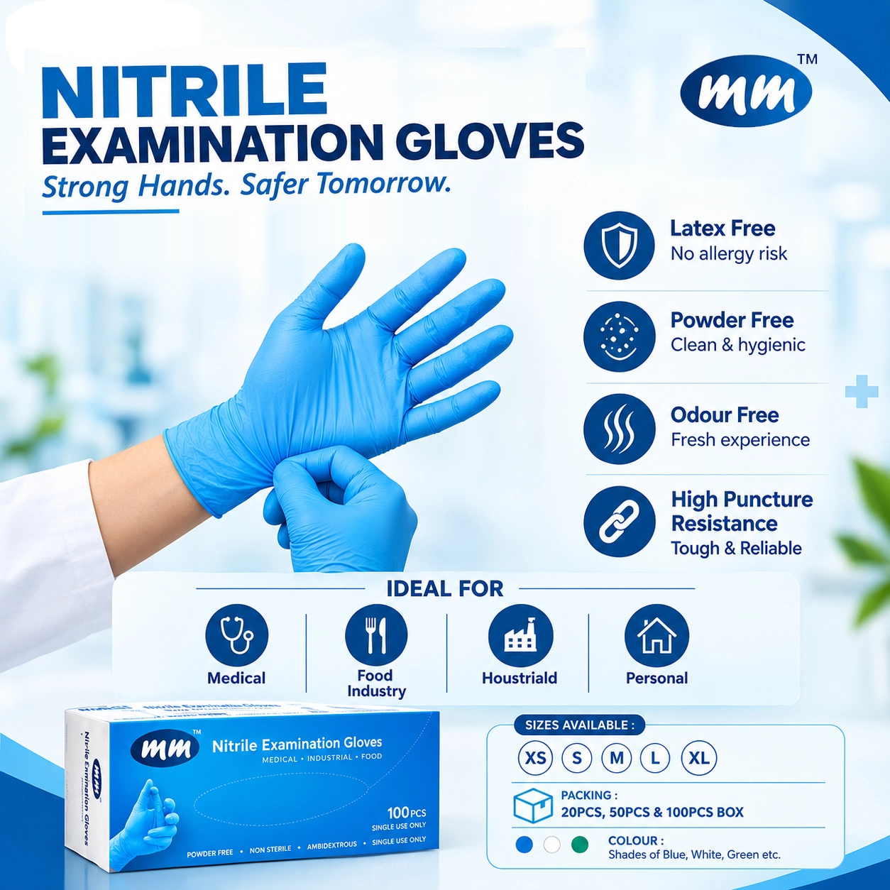 Nitrile Examination Gloves